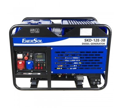 Дизельний генератор Enersol SKD-12E-3B