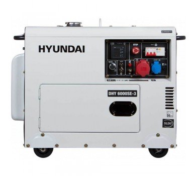 Дизельний генератор HYUNDAI DHY 6000SE-3