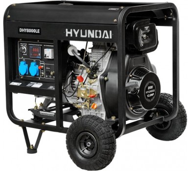 Дизельний генератор HYUNDAI DHY 8000LE