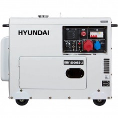 Дизельний генератор HYUNDAI DHY 8000SE-3