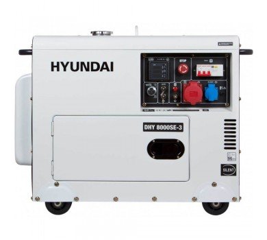 Дизельний генератор HYUNDAI DHY 8000SE-3