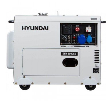 Дизельний генератор HYUNDAI DHY 8000SE