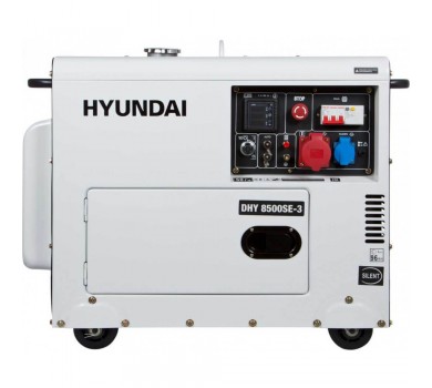 Дизельний генератор HYUNDAI DHY 8500SE-3