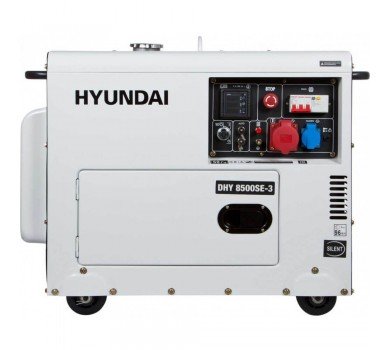 Дизельний генератор HYUNDAI DHY 8500SE-3