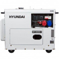 Дизельний генератор HYUNDAI DHY 8500SE-T