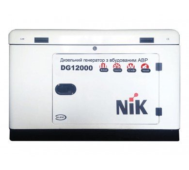 Дизельний генератор NIK DG12000