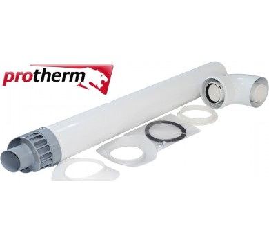 Горизонтальний комплект коаксіальний Ø60/100 мм Protherm
