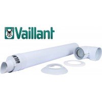 Горизонтальний комплект коаксіальний Ø60/100 мм Vaillant (Condensing)