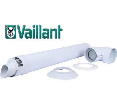 Горизонтальний комплект коаксіальний Ø60/100 мм Vaillant (Condensing)